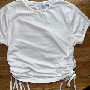 White bow top